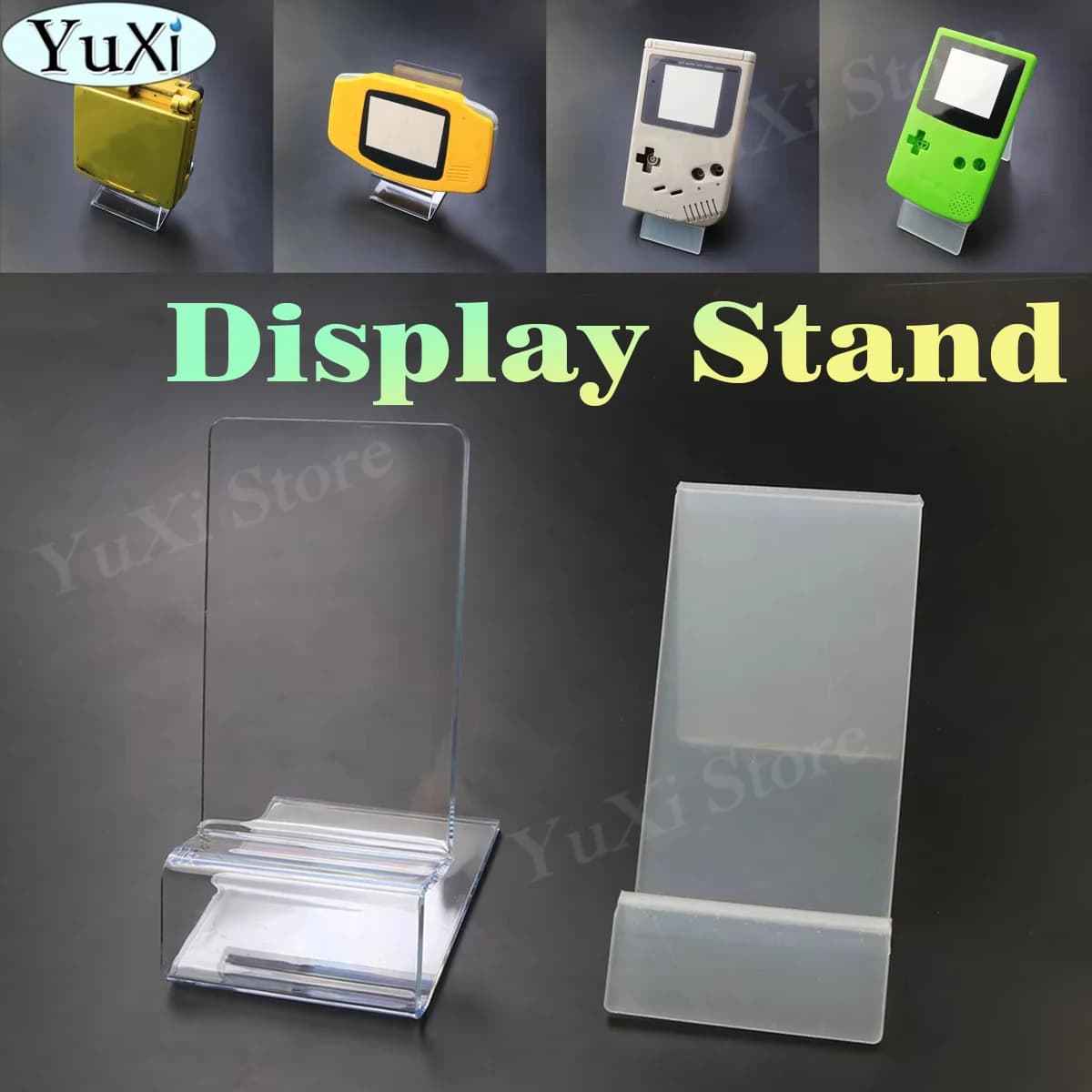 1Pc Trasparente Del Telefono Gamepad Del Basamento Display Portatile Del Basamento Per Gameboy Advance GBA GBP GBC GBA SP PS5 PS4 Xbox Uno Parte Del Basamento
