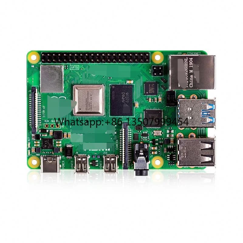 Nuovo Prodotto 2019 per Raspberry Pi 4 Modello B Originale 4GB DDR4 1.5Ghz BCM2711B0 Wireless con WiFi