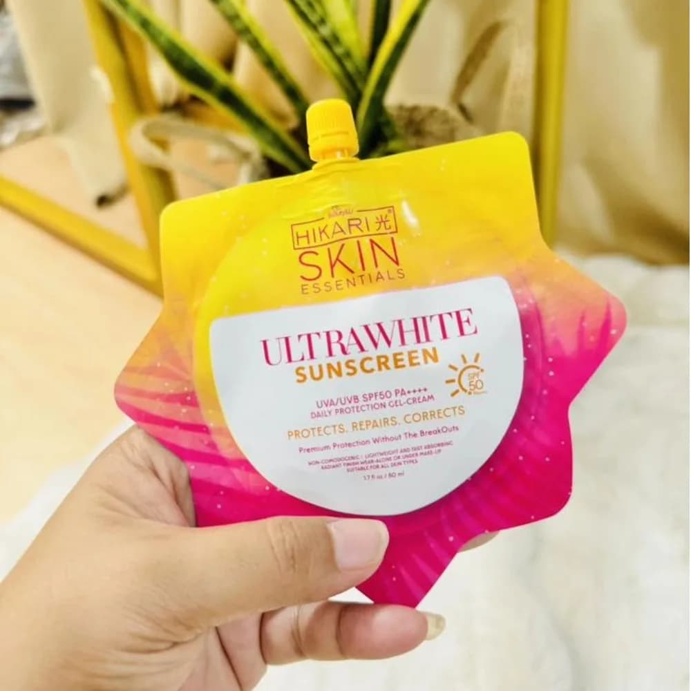 1/3/5PCS Original Japan Ultra Fresh Sunscreen Repairing Correct Ultra UVA/UVB SPF50 PA++++ Daily Protection Gel-Cream Sunscreen