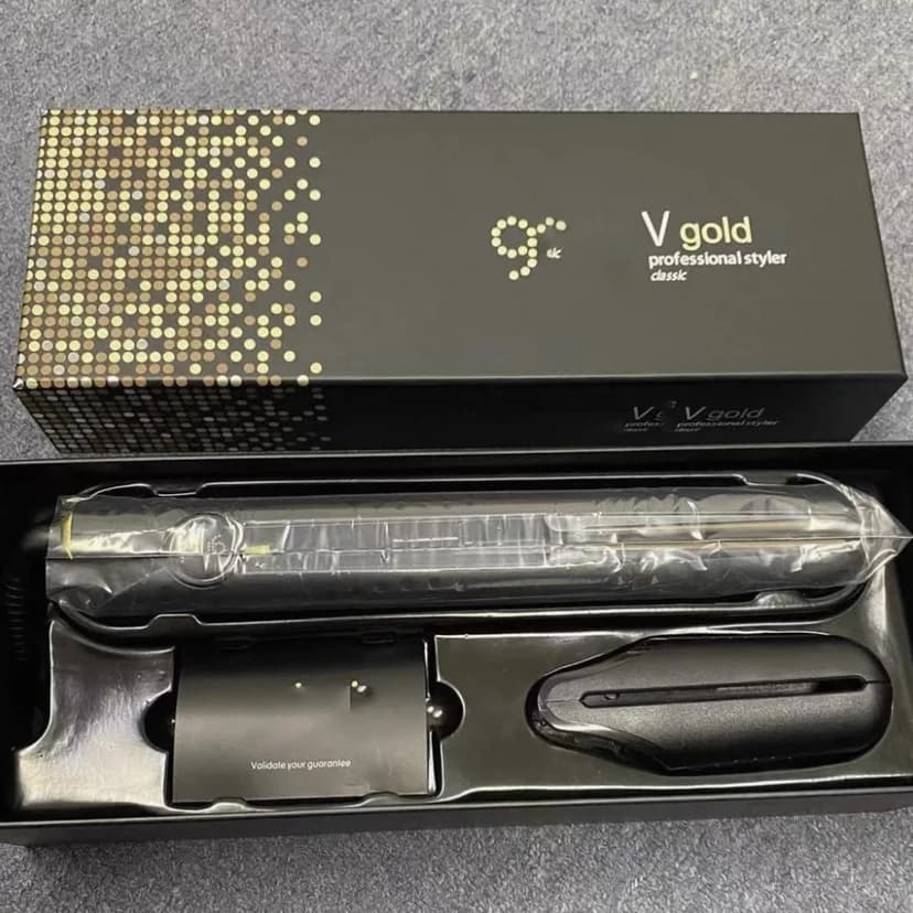 Negative Ion Hair Plate Midnight - 3-in-1 Smooth Iron with Permanent Technology and Hair Function