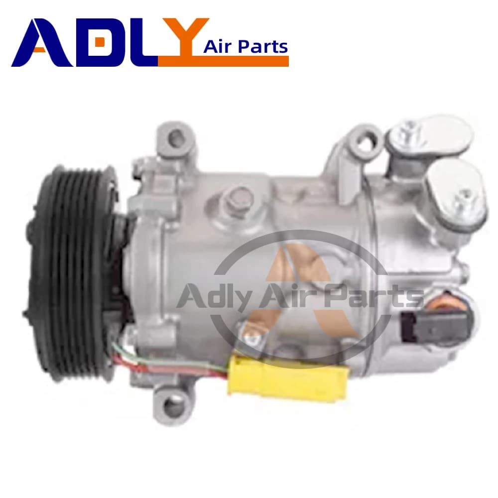 SD7C16 Compressore AC e Frizione Per Citroen DS4 DS5 Peugeot 308 508 5008 407 6453ZS 6453ZF 6453ZE 9671451180 9671451380