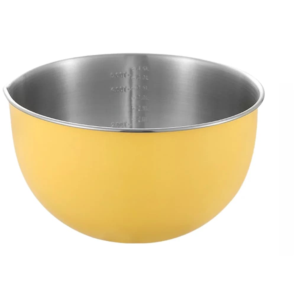 Stainless Steel Bowls Set 304 Stainless Steel Bowls with Design Covers Stackable for Cooking, Baking Oven, Salad 16cm 20cm 24cm