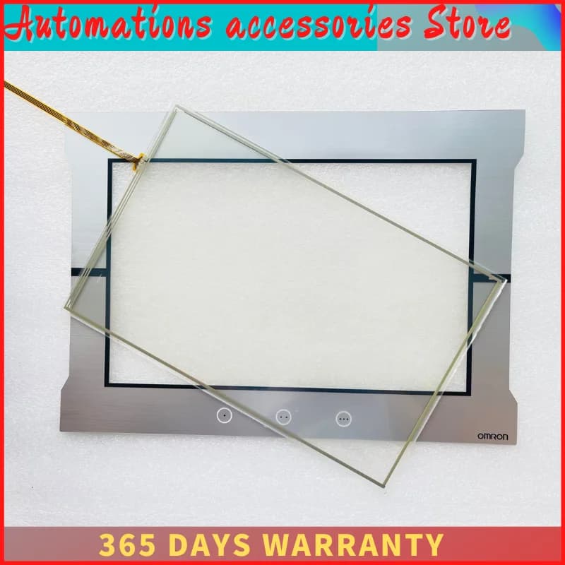 NA5-12W101S Touch Screen Panel Glass Digitizer with Overlay Protective Film for NA5-12W101S TouchScreen