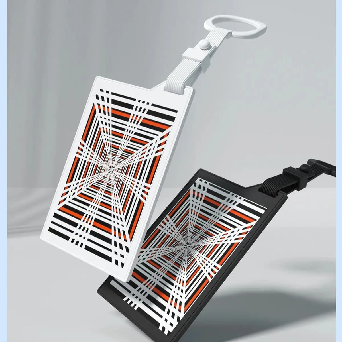 Portachiavi per Tesla Model 3 Y X S, Custodia Protettiva per Chiave Elettronica, Etichetta in Silicone PLAID Light Speed