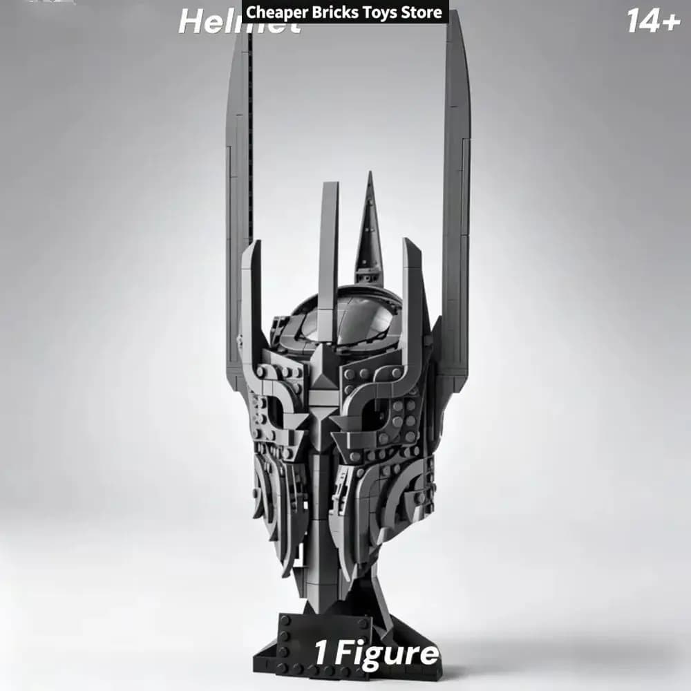 Latest Headgear Replica Building Kit, Home Decor Brick Set, DIY Assembly Model, Birthday & Holiday Present for Adults Friends