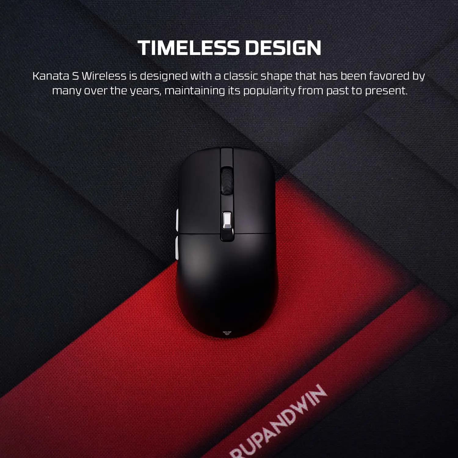 FANTECH WG9S/WG9 Wireless Gaming Mouse Pixart 3311 Senso 2.4G Dual-Mode Long Battery Life Ergonomic for PC E-sports Gamer