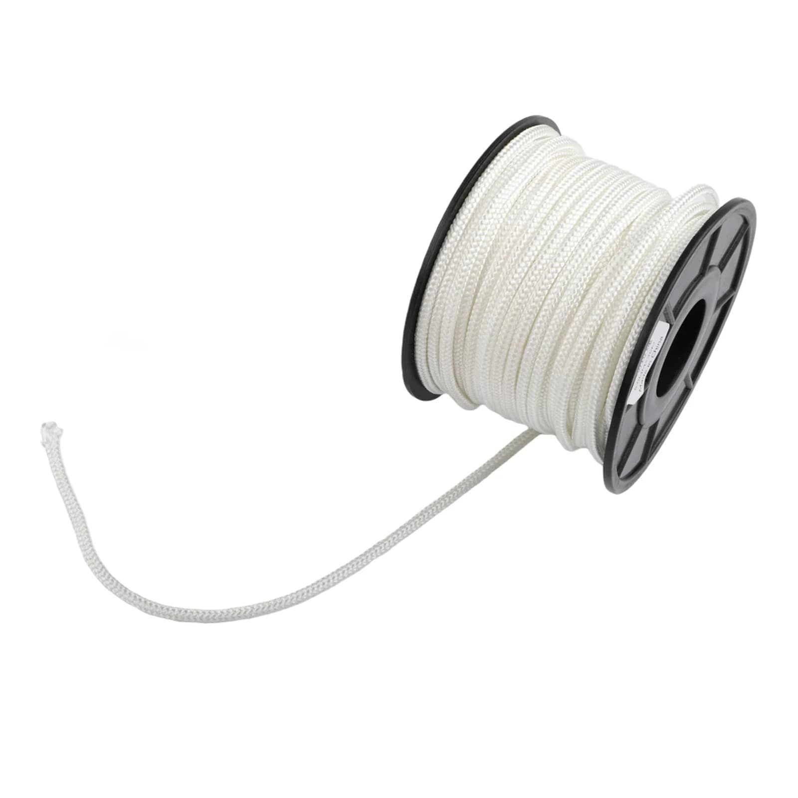 Corda di Avviamento in Nylon, Diametro 5mm, Lunghezza 30m, per Avviamento a Strappo di Motoseghe, Tosaerba, Decespugliatori e Spazzaneve