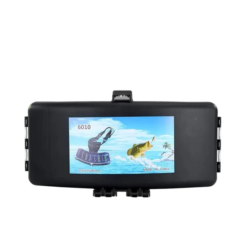 B48B-Fishing Belt Bag Luya Sea Fishing Belt Waist Box Fishing Bait Storage Belt Box Large Capacity Fish Tackle Box