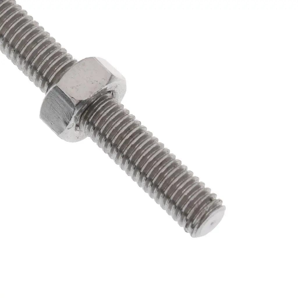 Jaw Bolt Nut Turnbuckle Screw 304 Stainless Steel Marine Rigging Hardware for Sailing Boat Rope Installation