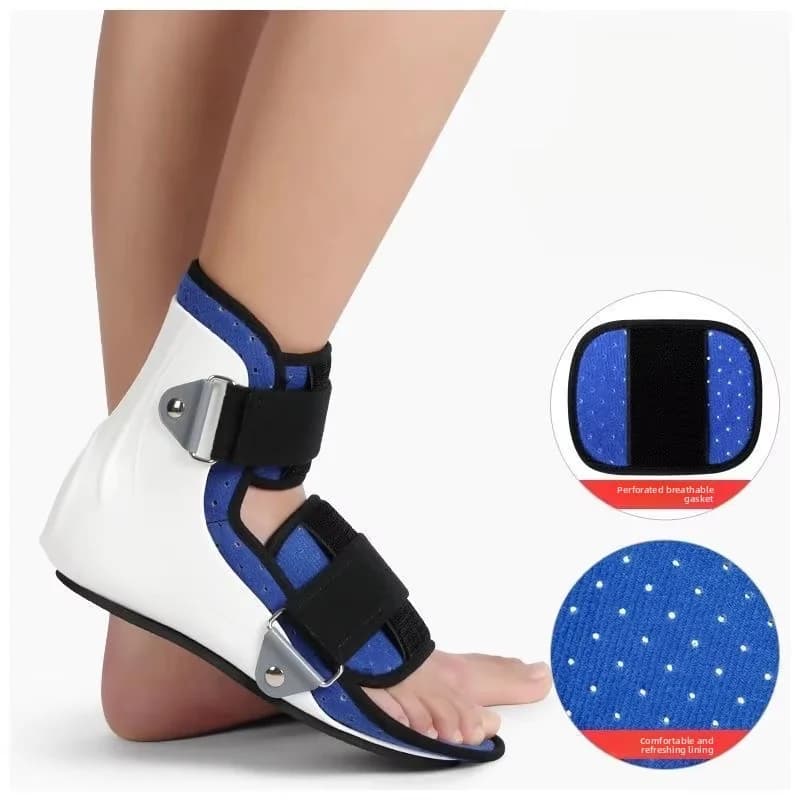 Supporto Stabilizzatore per Caviglia Traspirante con Suola Antiscivolo per Distorsioni, Fratture e Lesioni ai Tendini, Sostituto del Bendaggio