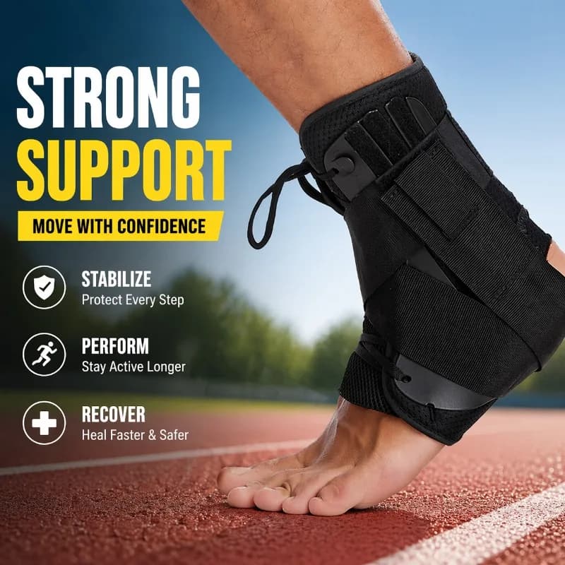 Nuovo Supporto Compressivo per Caviglia per Corsa, Recupero e Prevenzione Lesioni Sportive