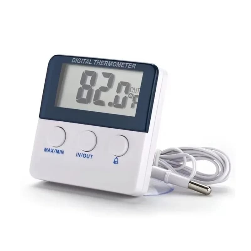 -50 C - Termometro digitale per frigorifero congelatore 70 C con allarme di temperatura e sensore a cavo