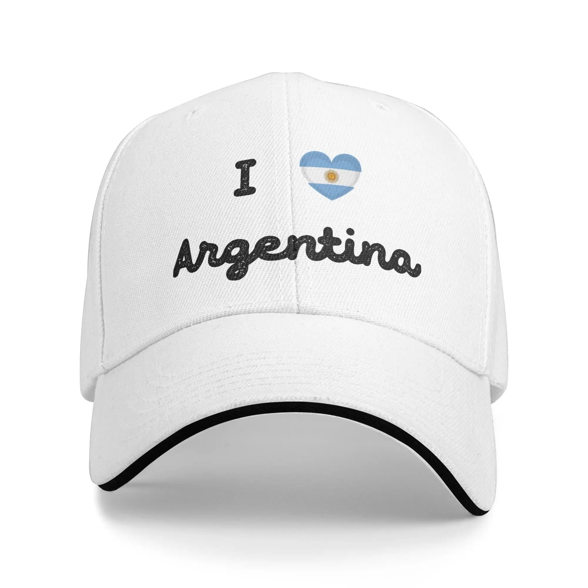 Cappellino da Baseball Unisex con Bandiera Argentina, Cappello Casual da Esterno, Protezione Solare alla Moda, Cappello Trucker Autunnale
