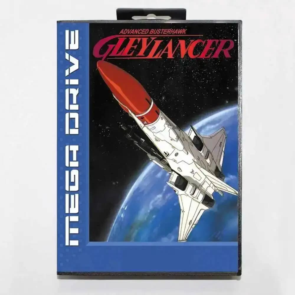 Scheda di gioco AB Gleylancer MD con scatola per sistema Sega Megadrive Genesis a 16 bit