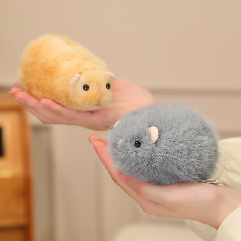 13/35CM Adorabili peluche di criceti dorati, morbidi giocattoli di peluche a forma di animali dei cartoni animati, morbido cuscino per bambini, regali di compleanno