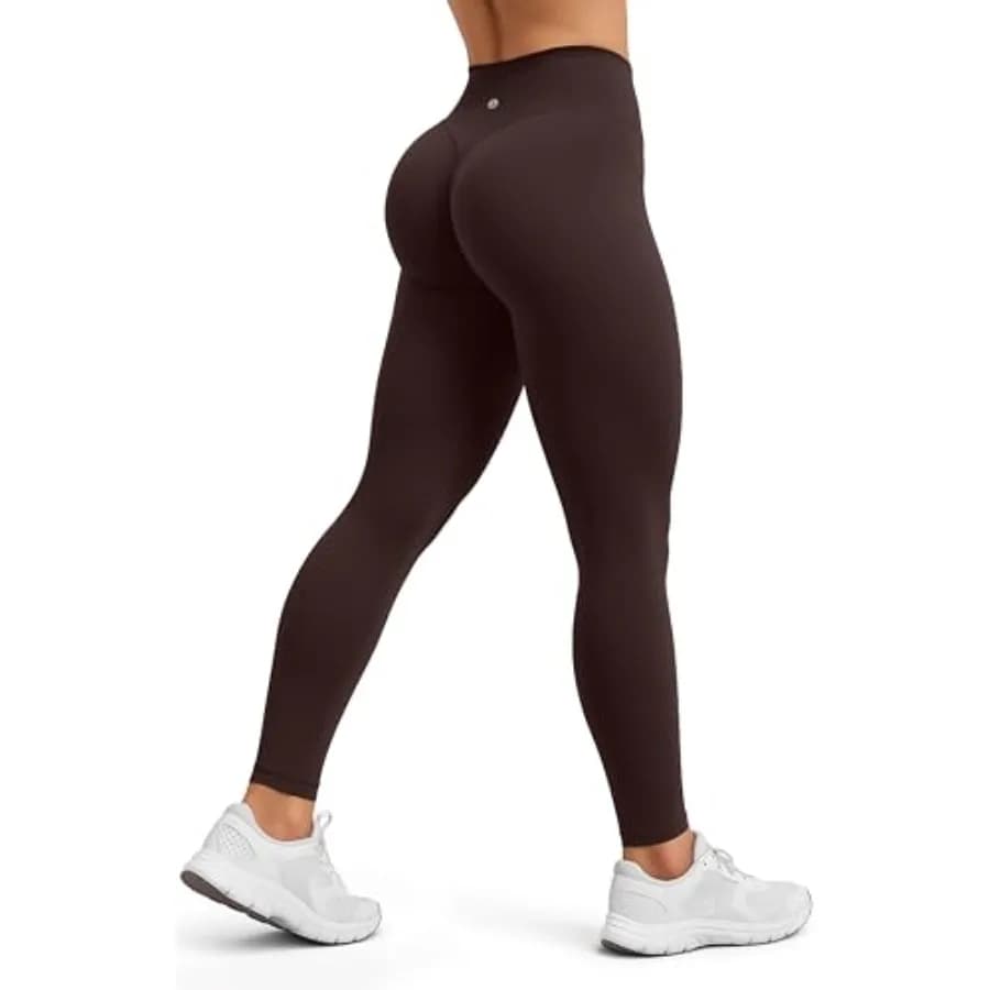 Leggings da Yoga per Donne con Effetto Push-Up Nascosto, Non Trasparenti, a Vita Alta, Senza Cucitura Frontale, Pantaloni Sportivi da Palestra
