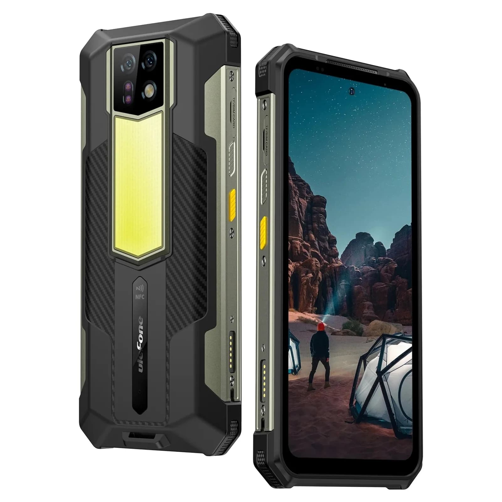 Ulefone Armor 24 Telefono robusto Android 13 MTK Helio G96 Smartphone 22000mAh 12GB + 256GB 6.78 "120Hz 64MP + 64MP NFC Versione globale