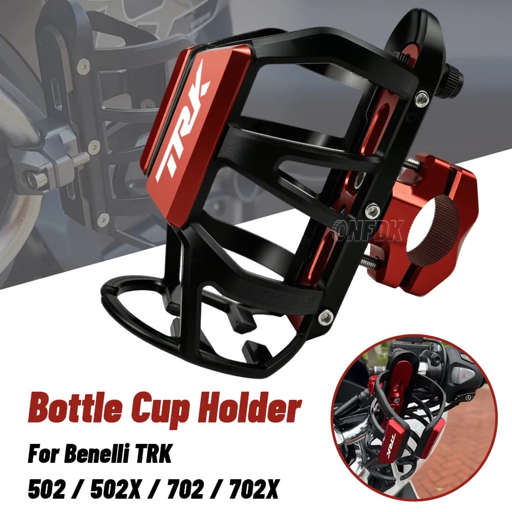 Per Benelli TRK 502X 502 702 702X TRK502X TRK702X TRK702 Moto bevanda portabicchieri gabbia porta bottiglia d'acqua accessori