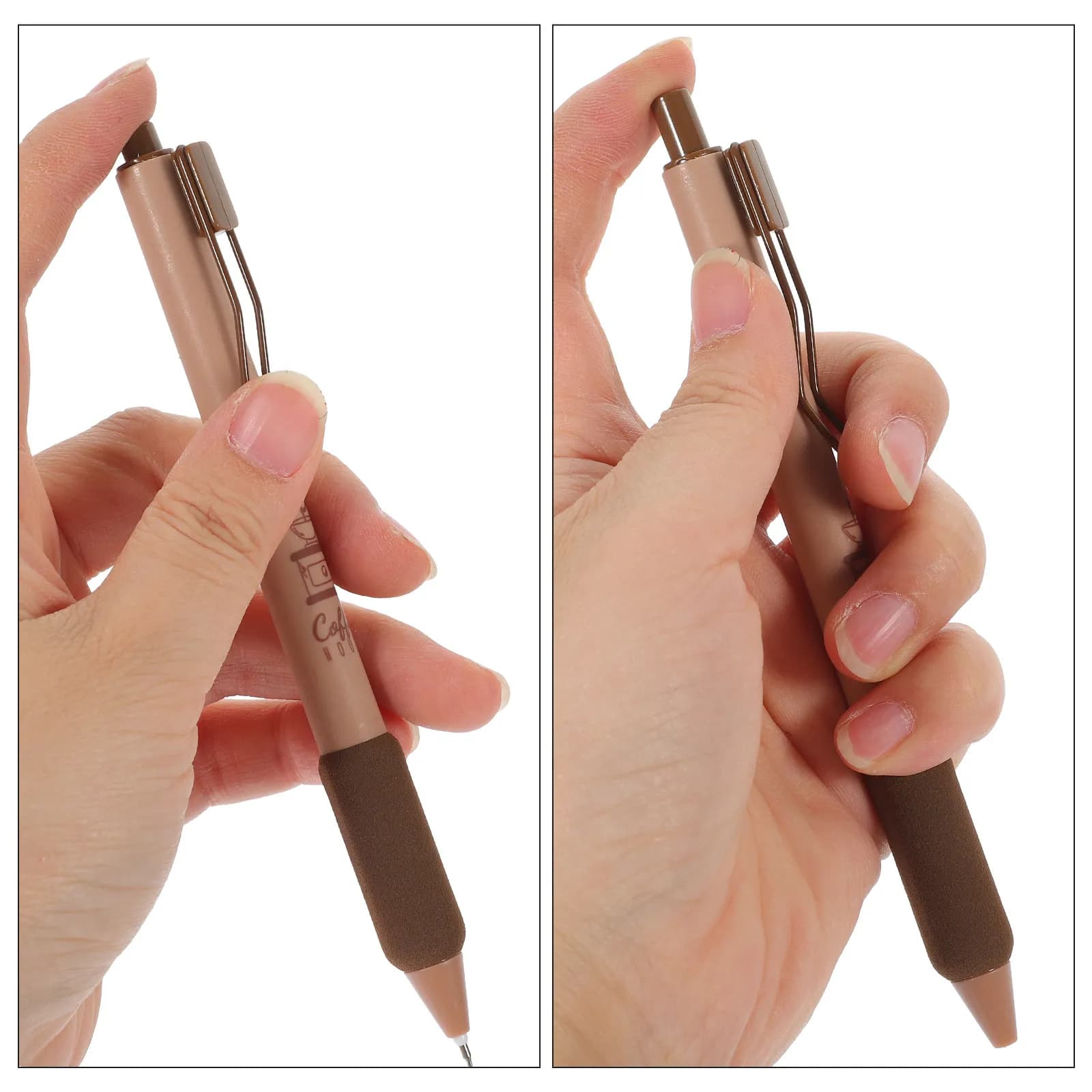 4 penne con inchiostro gel per scrittura fluida, design ergonomico, nessuna fatica, scrittura prolungata, impugnatura comoda per studenti e insegnanti
