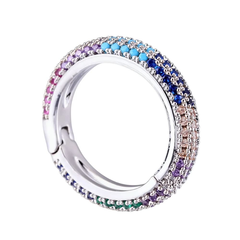 Moschettoni Juya fatti a mano placcati oro 18K con chiusura a vite creativa per creazione gioielli fai da te, catene a maglie e ciondoli