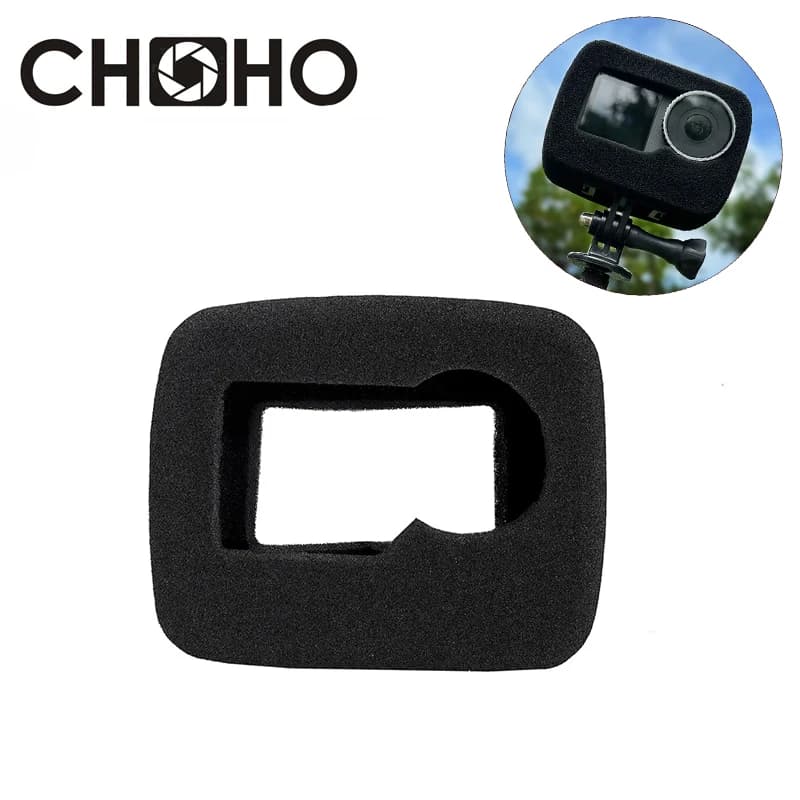 Per DJI Osmo Action 3 4 5Pro Accessori per fotocamera WindSlayer Schiuma Parabrezza Parabrezza Spugna Schiuma di registrazione Custodia Action3 4