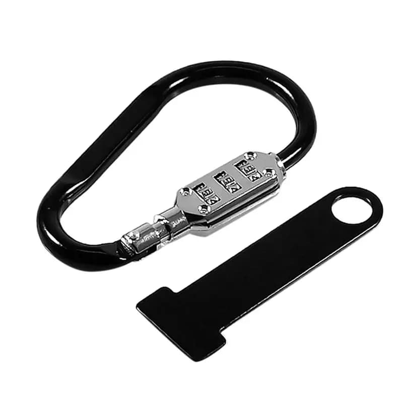 4X Motorcycle Helmet Lock Open Face Helmet Lock Fastener + T-Bar For Racing Motorbike Bike Helmet Lock