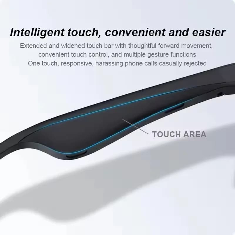 Lenovo New AI Smart Glasses AI Translation 8MP HD Camera 4K Shooting Image Bluetooth Call Recording Music Smart Sunglasses 2026