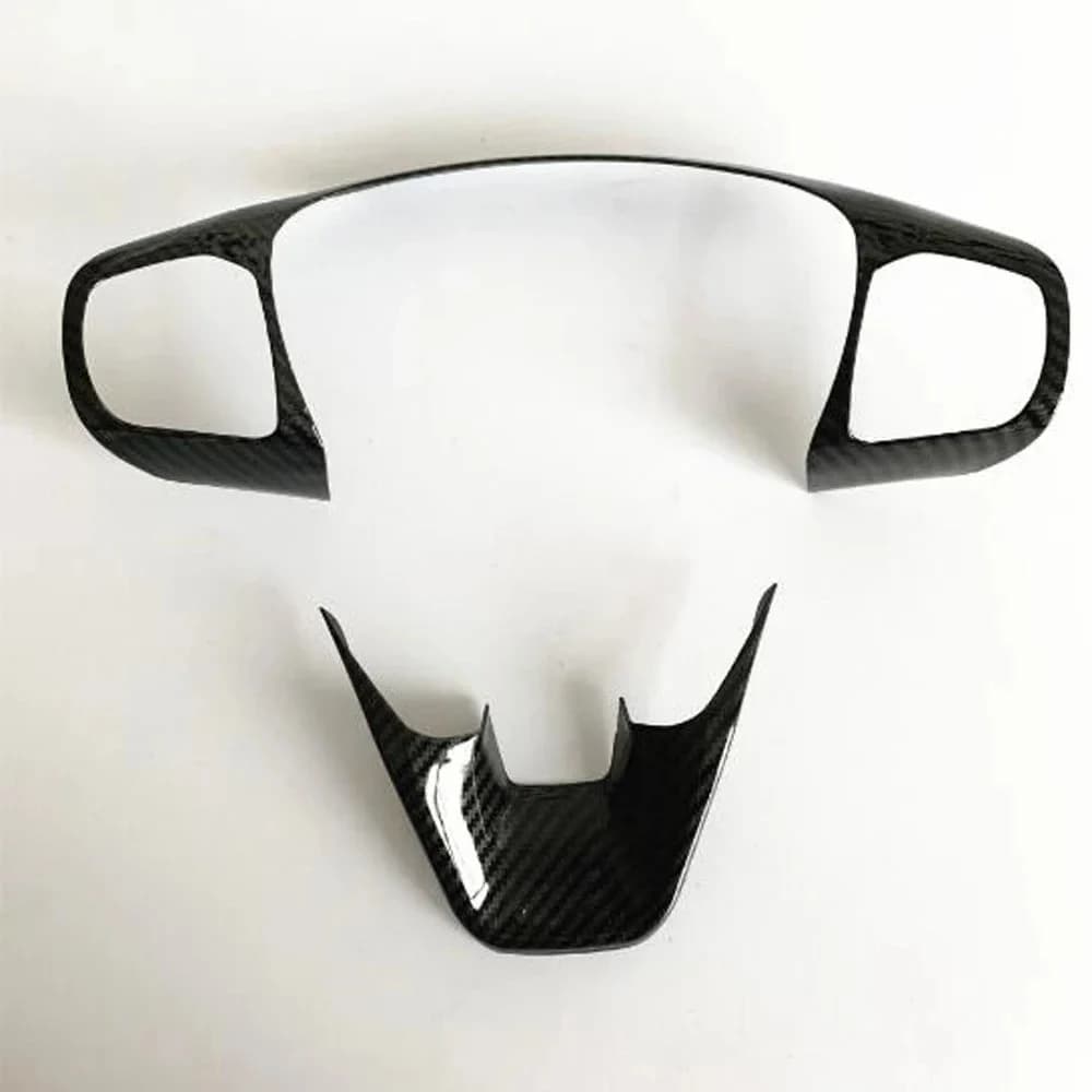Nuovo Volante Auto Copertura Trim Pulsante Telaio per Ford Focus Mk4 2019 2020 2021 ST Linea Accessori Auto Styling