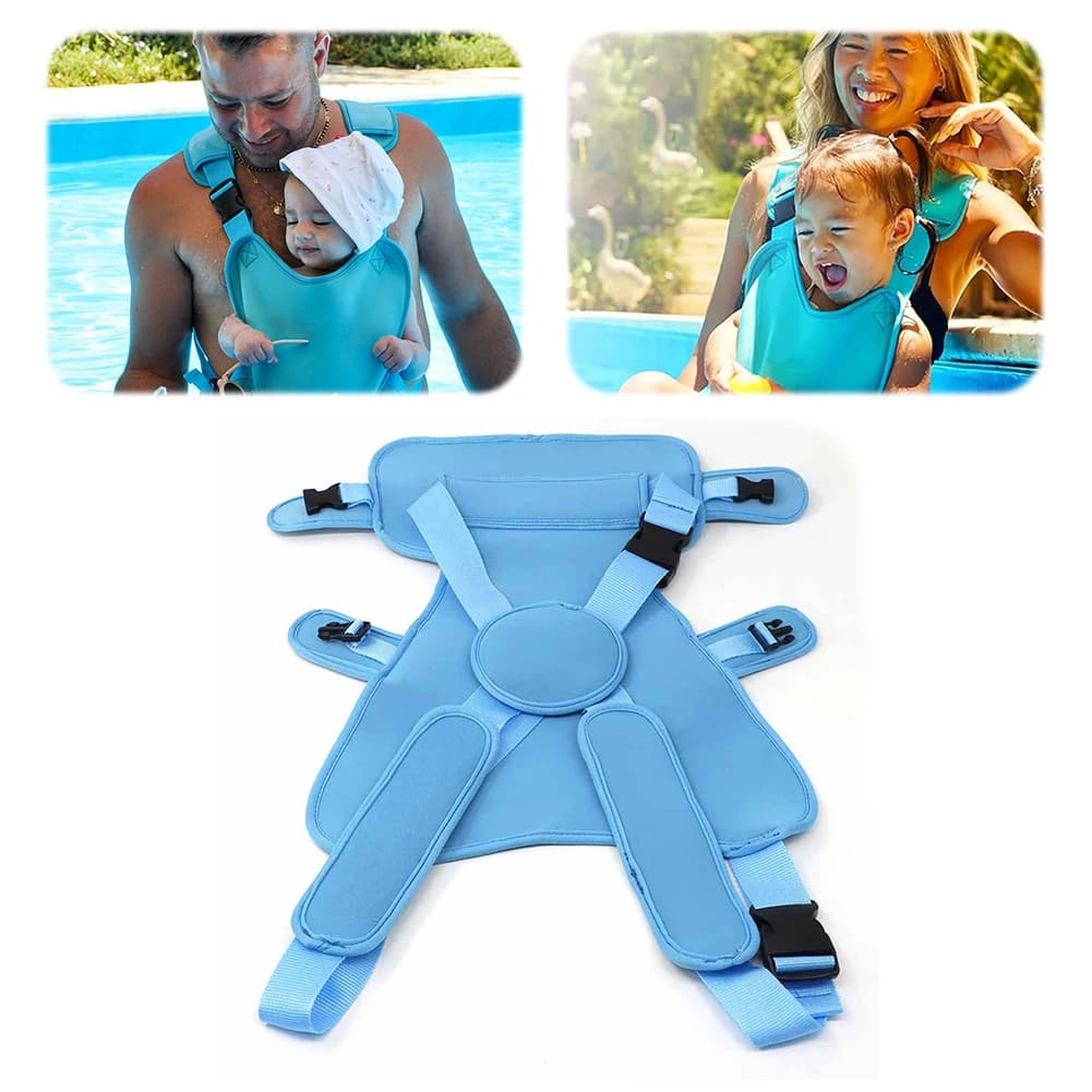 Innovative Carrier Adjustable Infant Chest Holder Use Both in Water & Land Infant Baby Hip Seat Carrier for Shopping Travelling