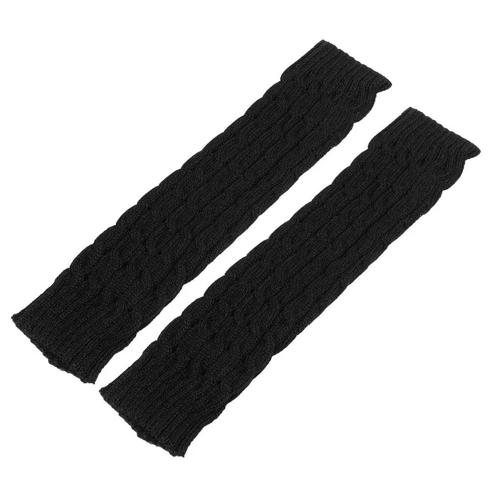 Leggings Copri stivali Supporto per le gambe Cavo lavorato a maglia Calzino caldo Calzino lungo lavorato a maglia all'uncinetto Calzini caldi invernali da donna Scaldamuscoli Calzini per le gambe