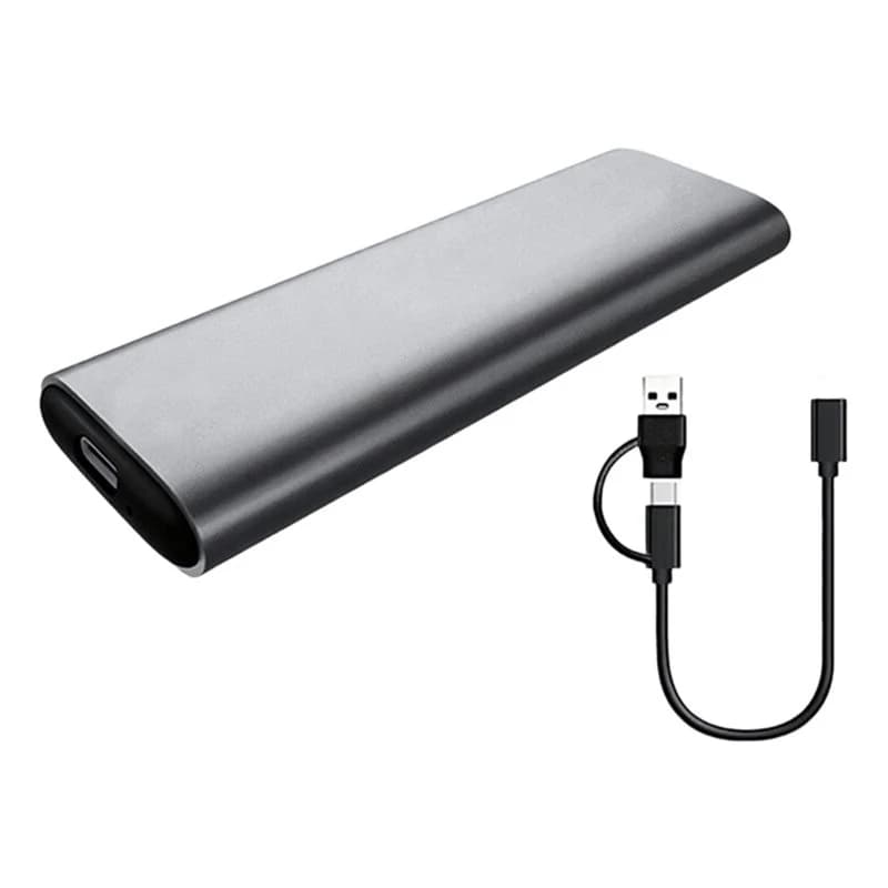 Efficientt-2In1 M2 SSD Case NVME SATA Dual Protocol SSD Enclosure USB C External Enclosure Supports M And B And B+M Keys