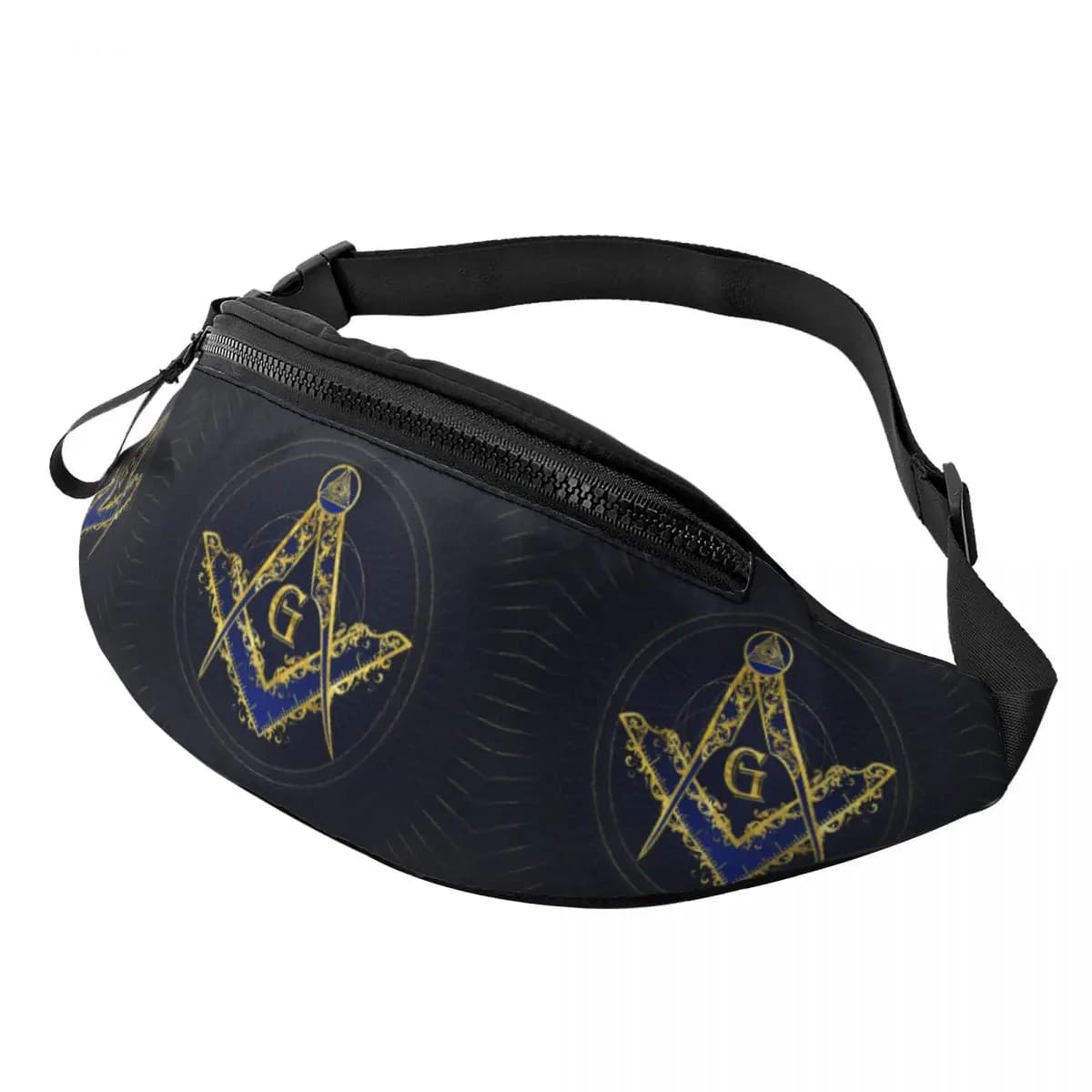 Custom Marsupio with Masonic symbol for Marsupio Masonry with custom Masonry strap for men and women, travel phone money case
