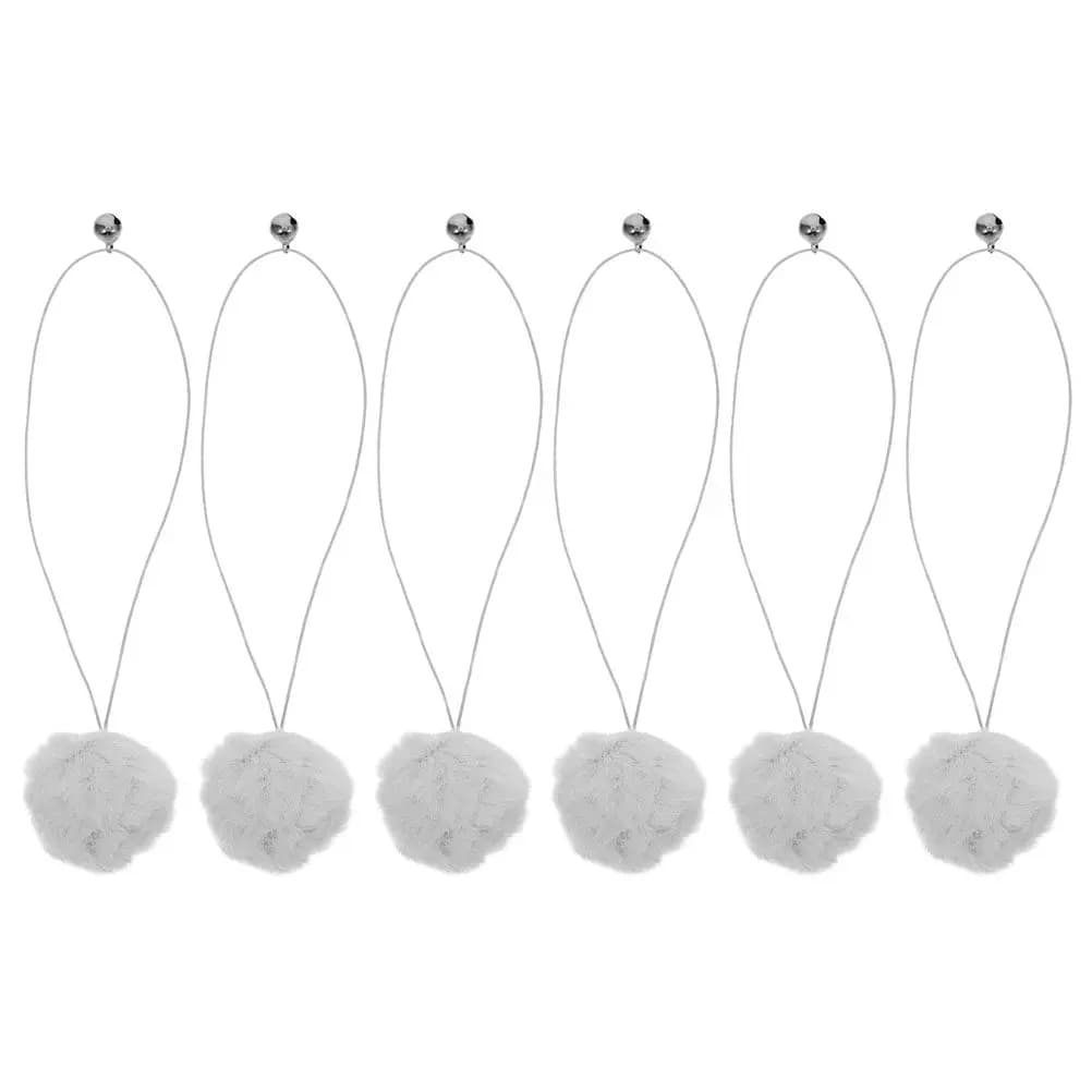 6 Pezzi Palline di Ricambio con Campanello per Tiragraffi e Alberi Interattivi per Gatti, Accessori per il Gioco, Palline Stimolanti per la Caccia