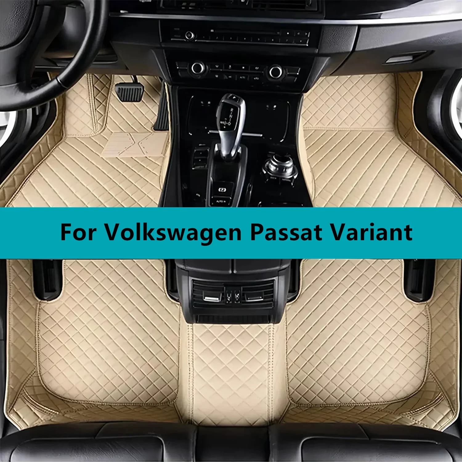 Tappetini per auto in pelle per Volkswagen Passat Variant 2024 2025 2026 Tappetini per auto impermeabili per tutte le stagioni