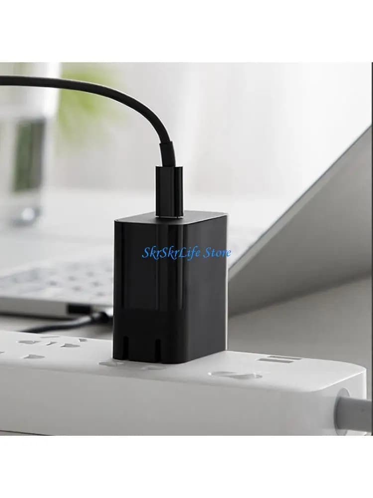 E65E Cavo convertitore USB C tipo C 9 V 12 V PD a 8,4 V 5,5 x 2,1 mm per fotocamera DSLR fittizia