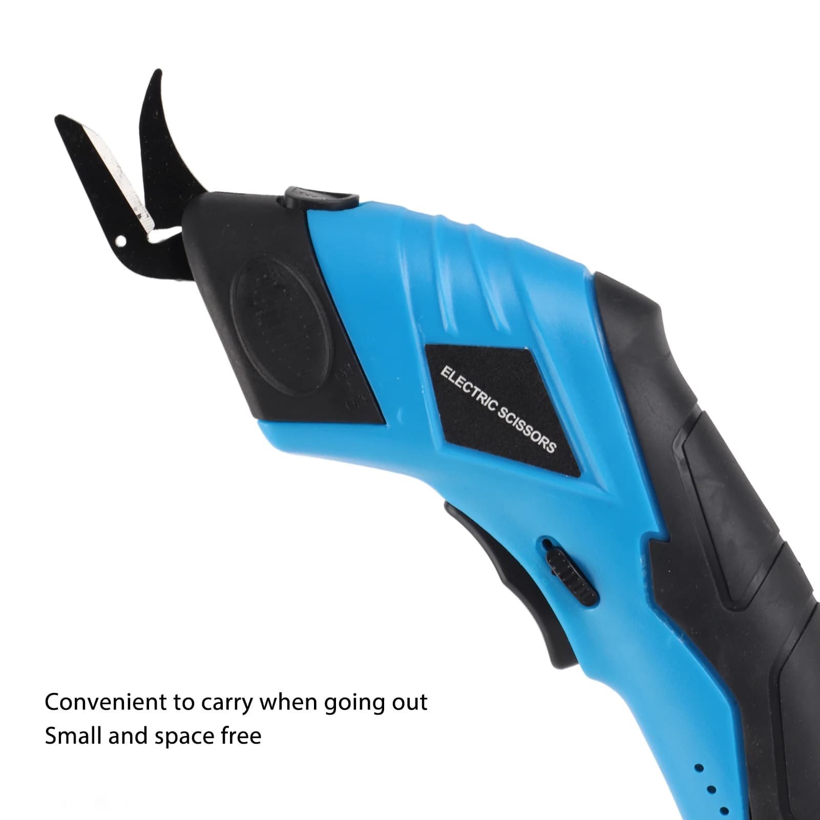 Cordless Electric Scissors Handheld Electric Scissors for Cutting Fabrics Carpets Soft Leather Cardboard