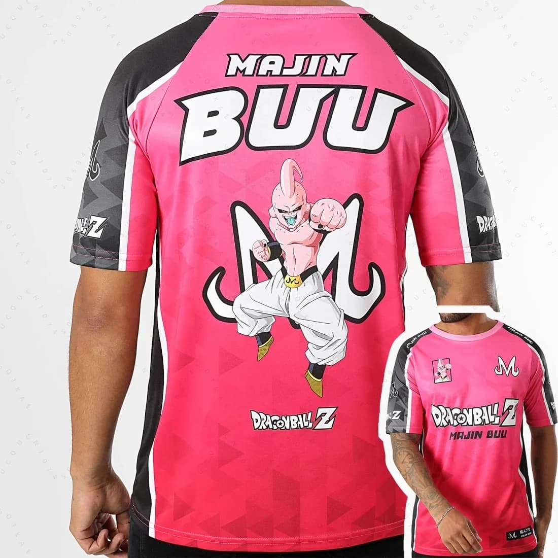 New Japanese Anime Football Shirt Dragon Ball Z Majin Buu 2026, T-shirt and sweatshirt for Adults and Children, Top Cartoon
