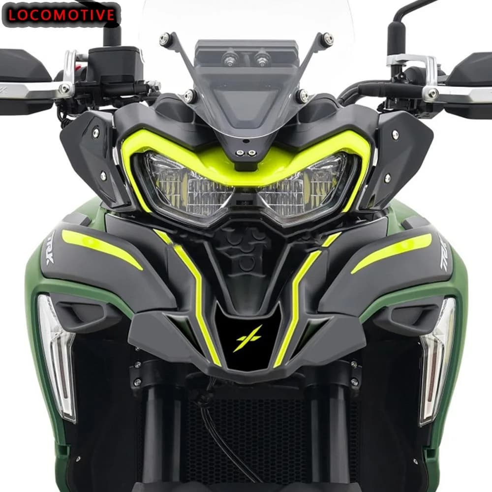 Per Benelli TRK 702 TRK 702X 2023 Accessori Moto Kit di adesivi epossidici in gel 3D Adesivo di protezione anteriore moto 3D
