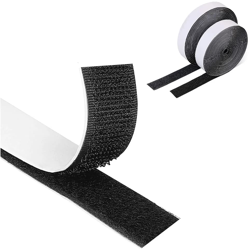5M Strong Self-adhesive Nylon Magic Tape Hook and Loop Sticker Adhesive Magic Tape With Glue