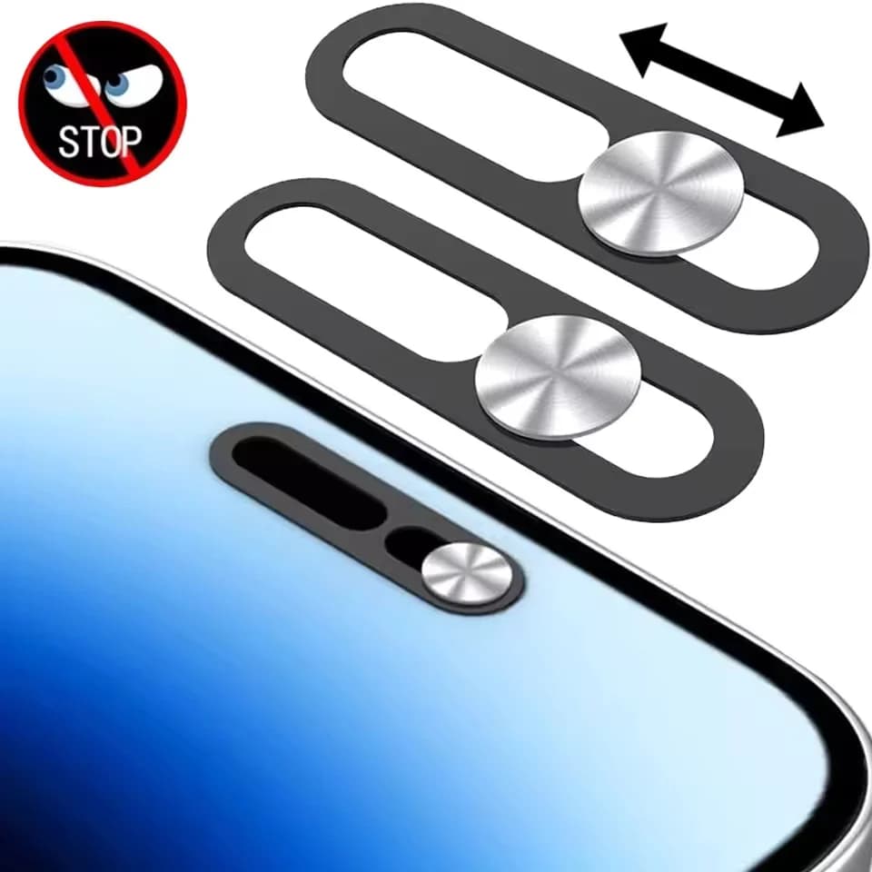 Webcam Cover Protector Privacy Webcam Cover Slide for IPhone 16 Pro Max 16/15/14Pro/Pro MAX Ultra-Thin Camera Security Covers