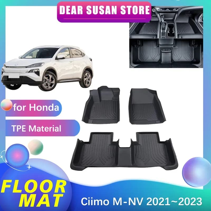 Special Car Mat for Honda Ciimo MNV M-NV 2021 2022 2023 complete cover waterproof space Ttrunk Mat decoration accessories for carpets