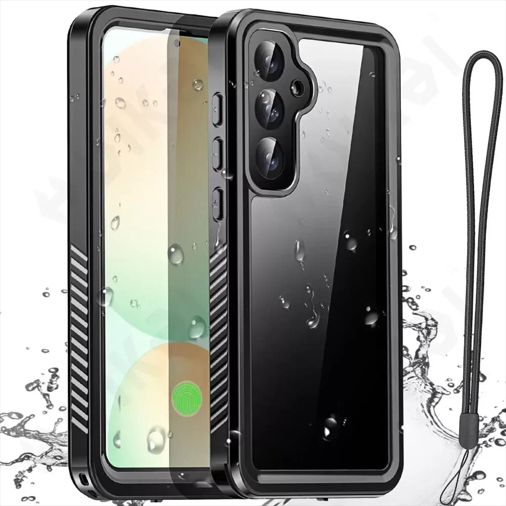 IP68 Shellbox Waterproof Case For Samsung Galaxy S25 S24 S23 S22 Ultra FE A55 A35 A36 5G Aluminum Swimming Phone Luxury Cover