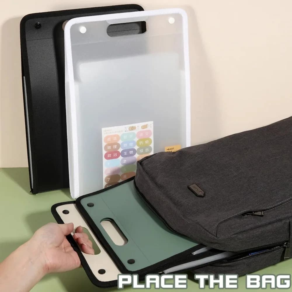 Cartelle Cartella verticale A4 Borsa per organo Cartelle di file portatili a 13 tasche Materiale PP Borsa per archiviazione di file A4 durevole Aula