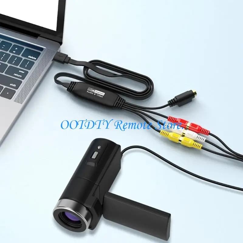 USB Video Capturing VHS To Digital Converter USB Video Sound Capturing Card Repl