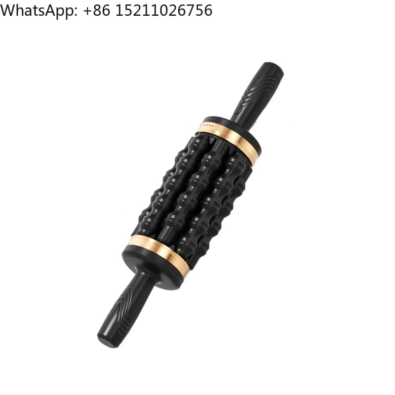 2024 New Rechargeable Vibration Foam Rollers for Deep Fabrics and Massage Balls Massage Foam Roller Internal Massage Roller
