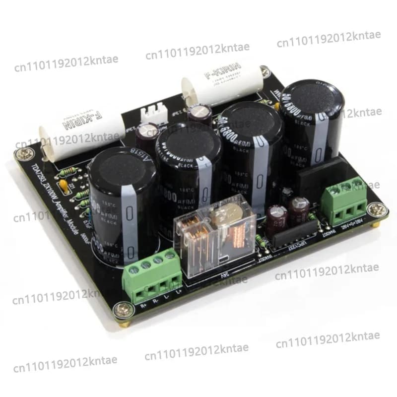 TDA7293 installed 2*100W dual-channel current feedback type power amplifier board (finished product without heatsink)