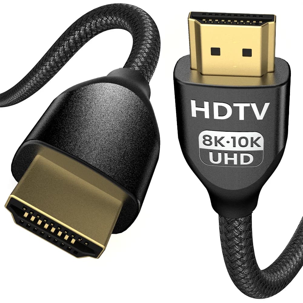 8K HDMI 2.1 Cable Ultra HDMI 48Gbps 8K@60Hz 4K@120Hz Dynamic HDR eARC Dolby Atmos VRR HDCP2.3 for PS5 Xbox Monitor HDTV