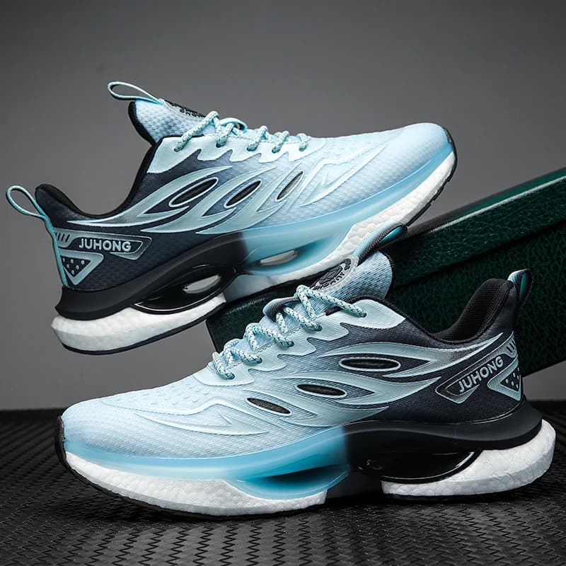 Scarpe sportive da donna 2024 scarpe con suola spessa da uomo scarpe Casual stringate coppia leggera e traspirante in esecuzione sport da passeggio