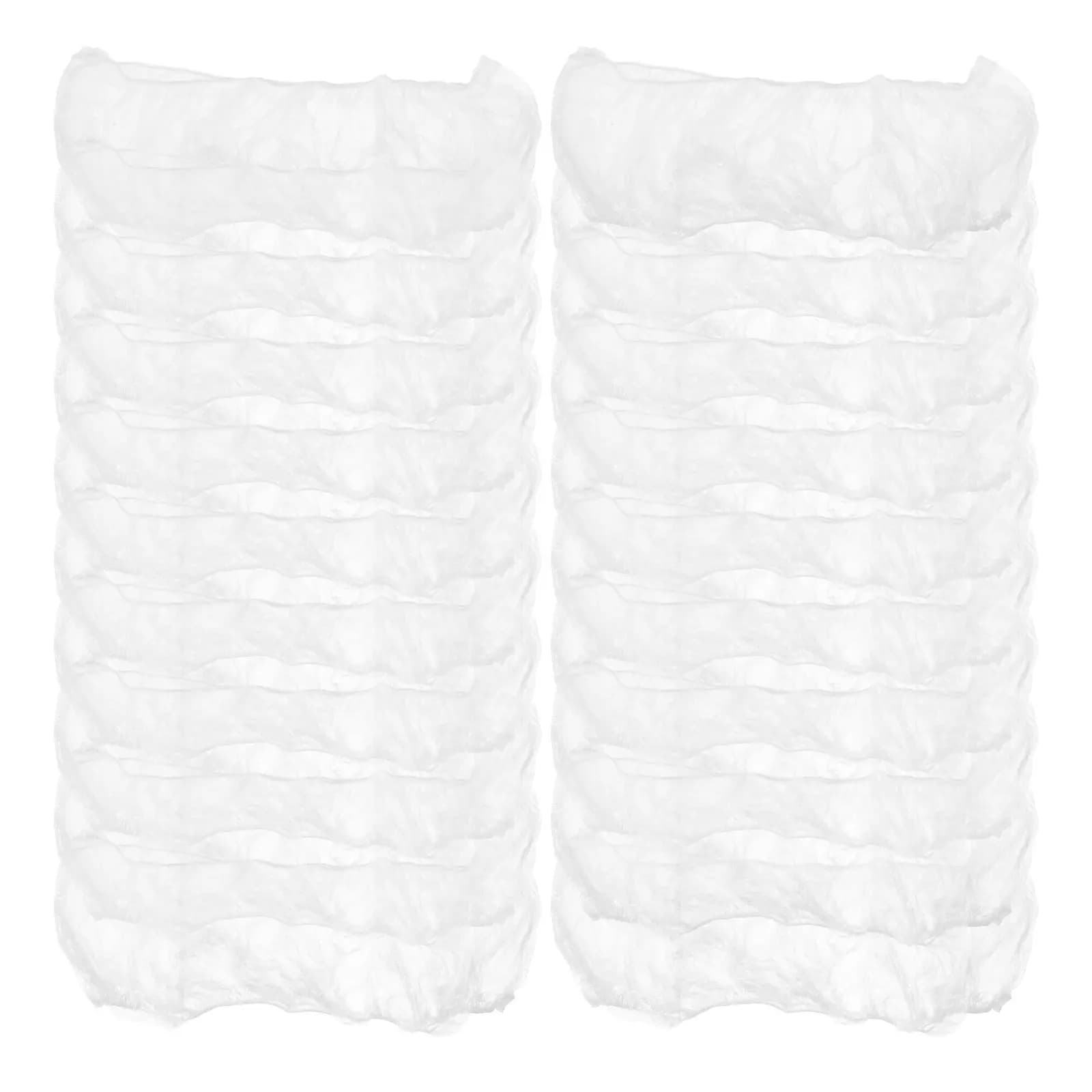 50 Pieces Protective Plastic Disposable Cover for Car, Vehicle Steering Protector, Use Cover and Drop
