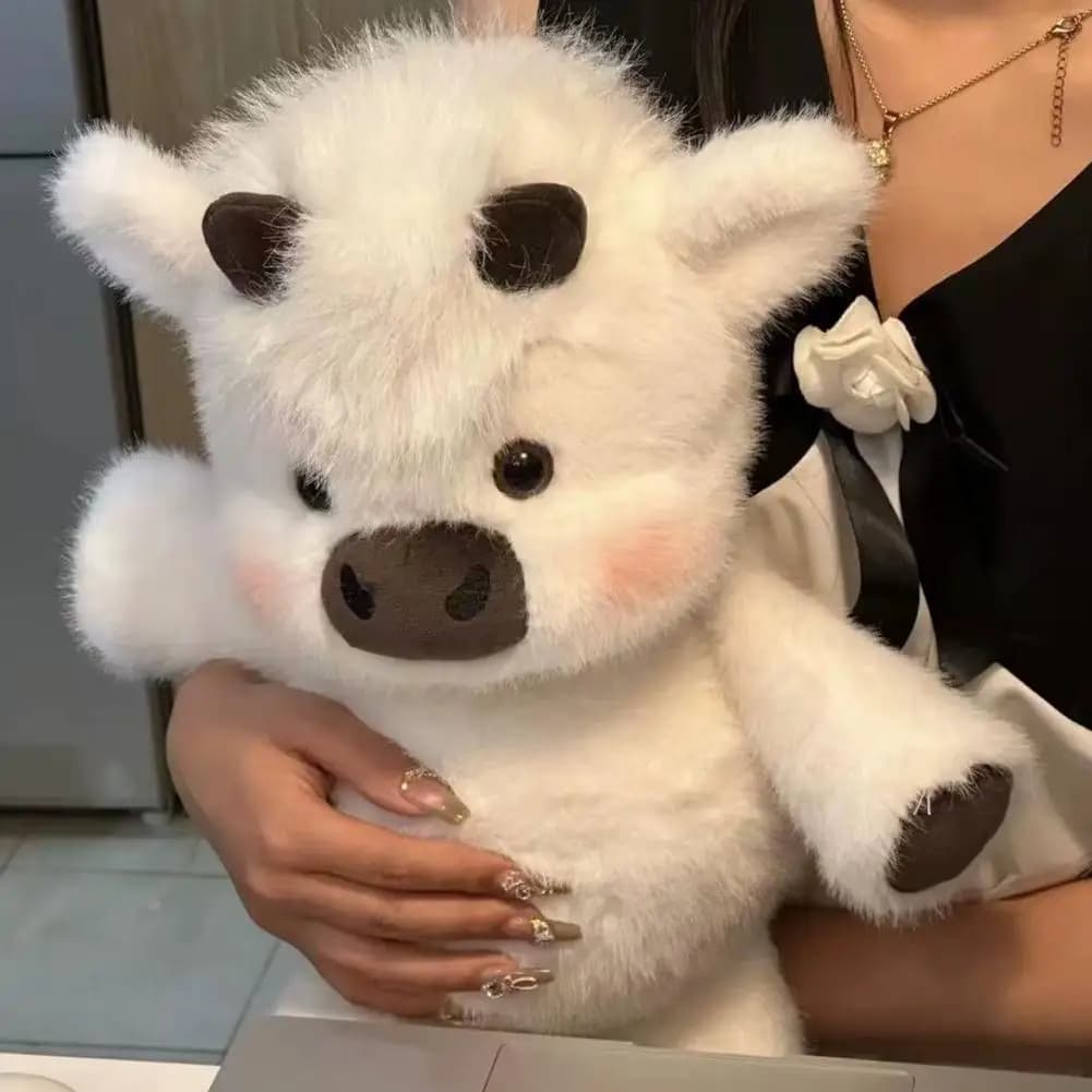 Soft Calf Pig Stuffed Animal Plush Toy Cute Animated Stuffed Animal Pillow Creative Running Pig Plush Toy Gift Home Ornament